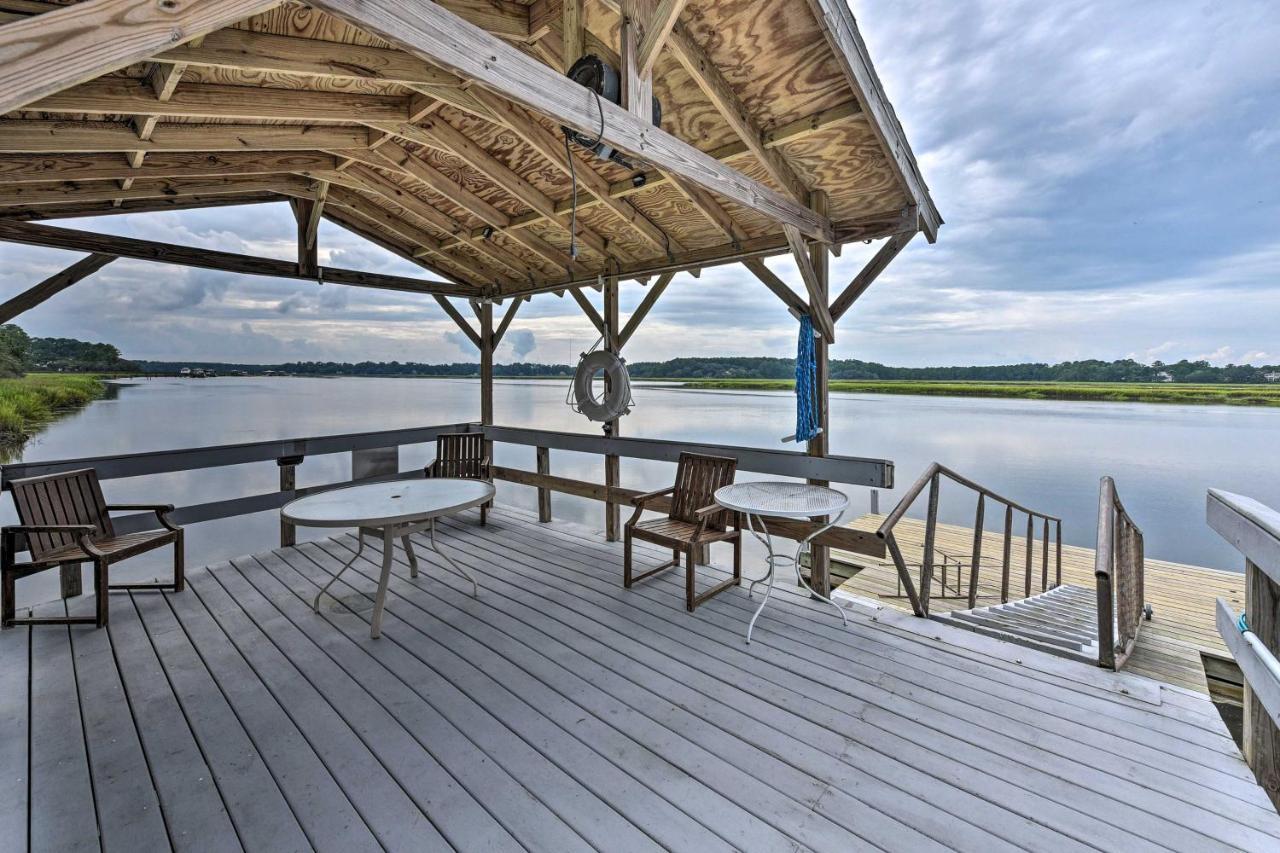 Serene Waterfront Retreat On Okatie River! Блаффтон Екстер'єр фото