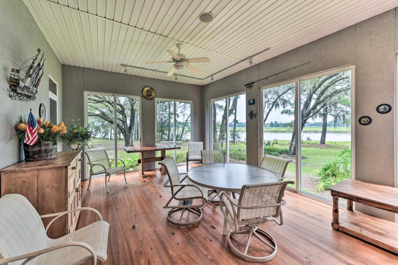 Serene Waterfront Retreat On Okatie River! Блаффтон Екстер'єр фото